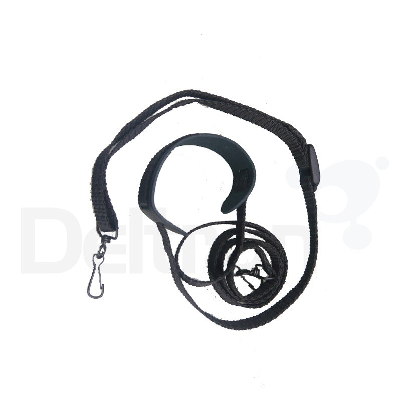 Schouderriem van de lederen case voor de President Randy III portofoon