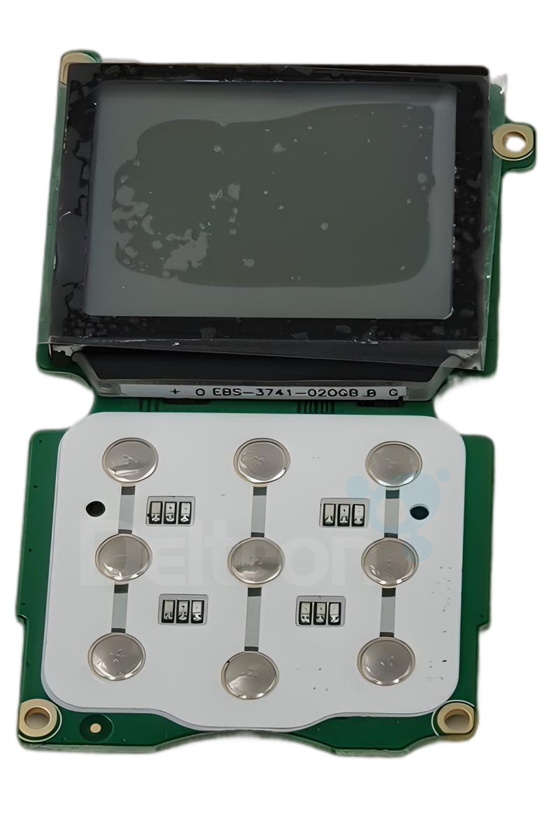 Origineel displaymodule President Randy-3 voorzijde met schermweergave