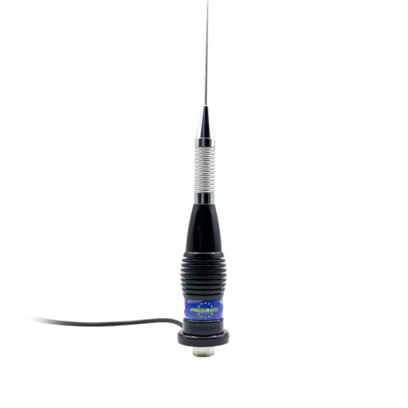 President Alaska S 5/8 mobiele 27MC antenne met een gain van 6dBi en een vermogen van 400W