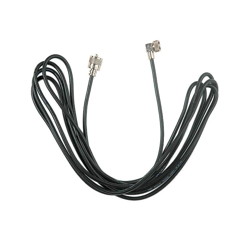 President CN-kabel 4m RG58 met haakse connector en adaper FME-M/UHF-M