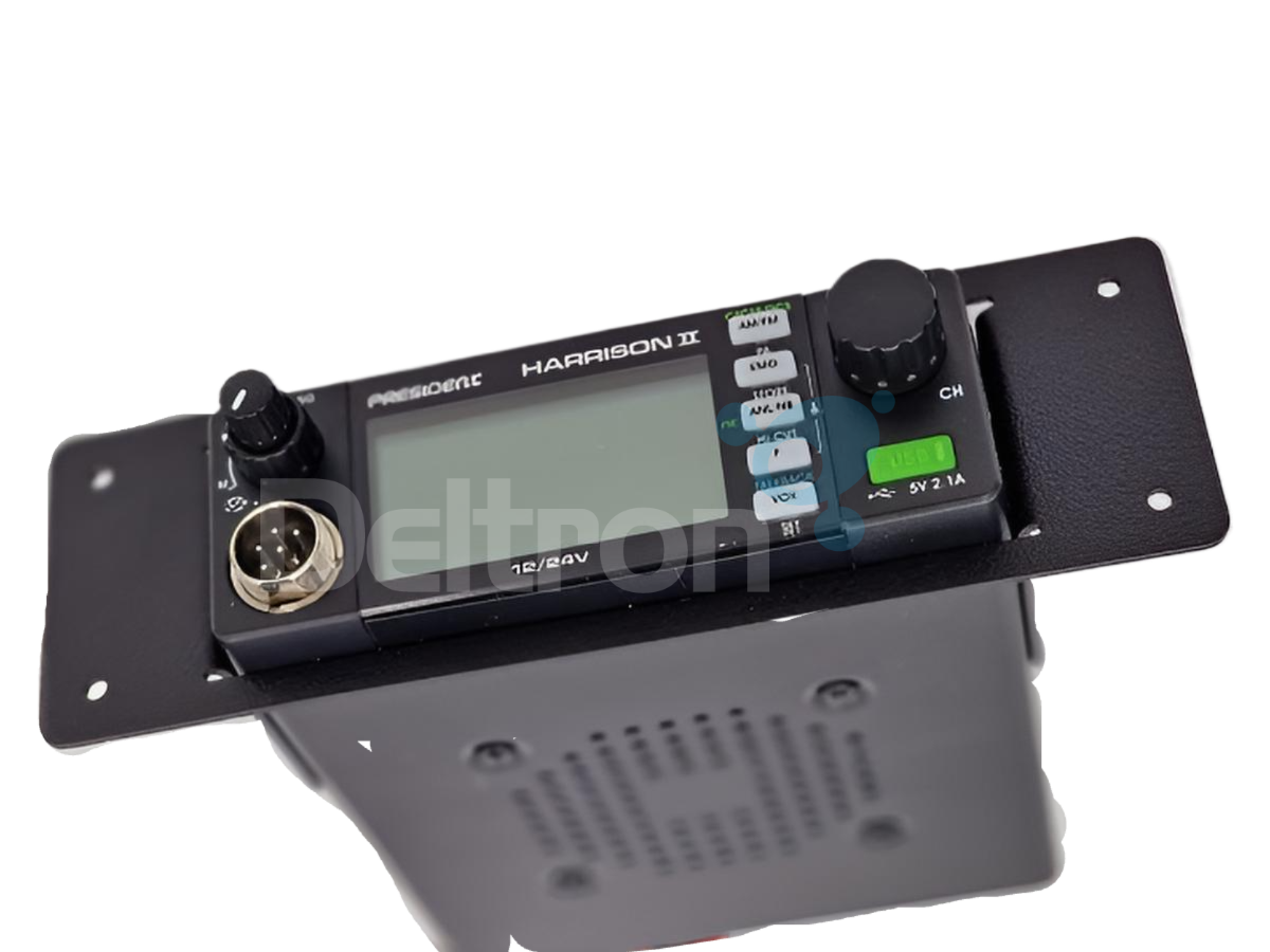 President Harrison II+ gemonteerd in de meegeleverde inbouwbeugel