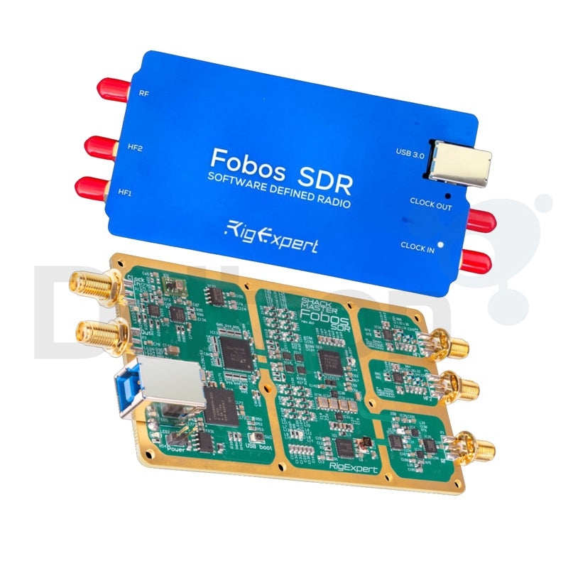 RigExpert Fobos SDR een geavanceerde Software-Defined Radio (SDR) ontvanger printplaat