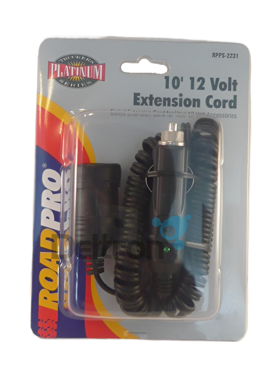 RoadPro RPPS2231 een robuuste 12V en 24V sigaretaansteker verlengkabel van 305cm