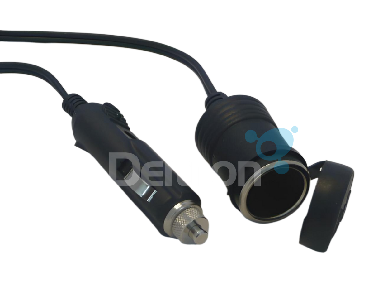 Close-up RoadPro RPPS2231 een 12/24V verlengkabel van 305cm die altijd handig is voor onderweg