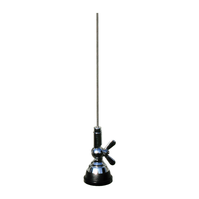 irio SMA 55-550 kantelbare mobiele UHF/VHF antenne, 55 tot 550 MHz,