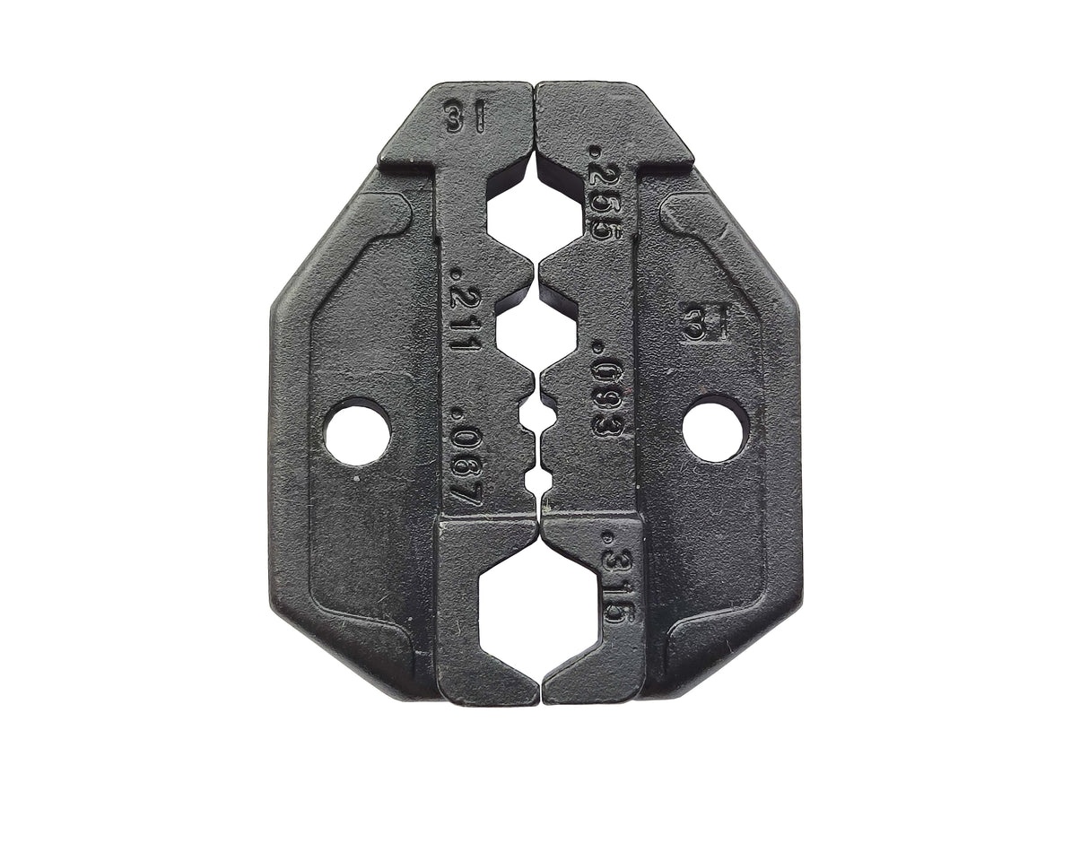 SSB 7771 krimptang-inzet voor o.a. Aircell-7 crimp-connectoren te monteren zonder te solderen