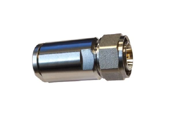 SSB 7412 een 4.3-10 Male connector voor Aircom-15 coaxkabel
