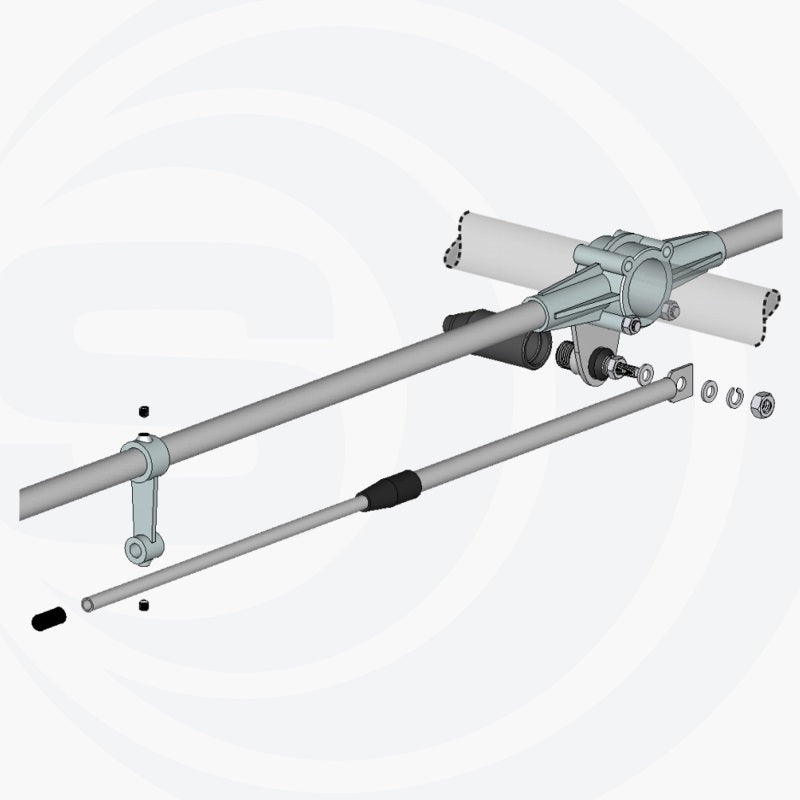 Sirio SY78-5 VHF base Yagi antenna for 78 to 88MHz