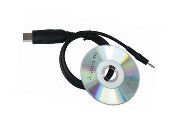 Samcom CP446 software op CD-Rom met een programmeerkabel