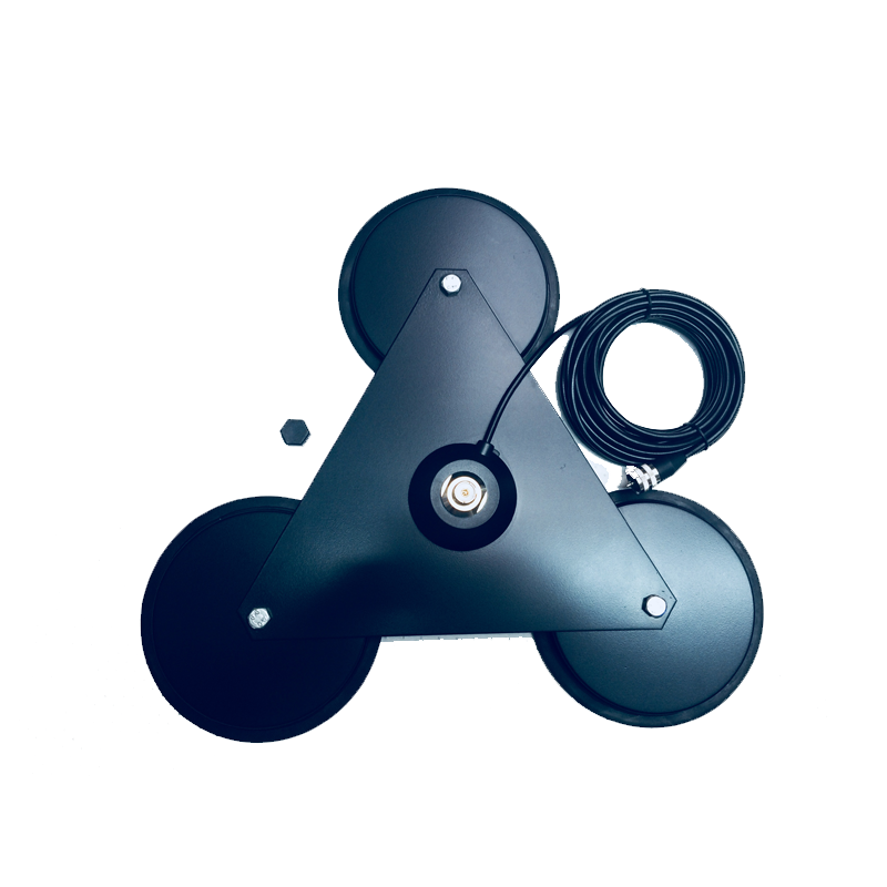 K-PO triple magneetvoet met 14 cm magneten en PL female aansluiting