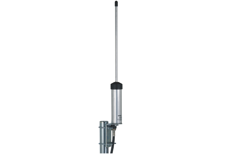 Sirio CX 455 UHF basis antenne met een gain van 4.15dB, een vermogen van 200W en een bereik ban 455 tot 470MHz