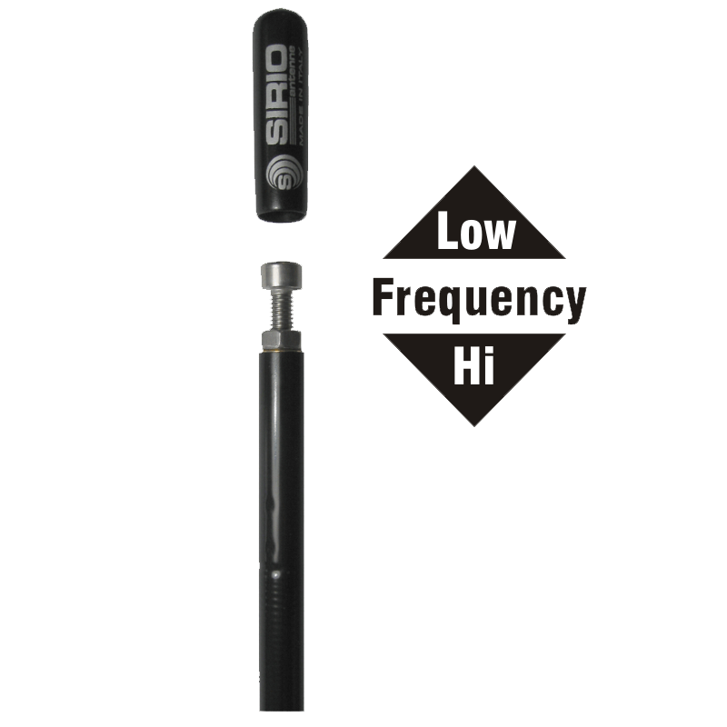 Sirio Flex Log 3 mobiele CB-antenne, 90cm, 3/8 draad en afstelbare top