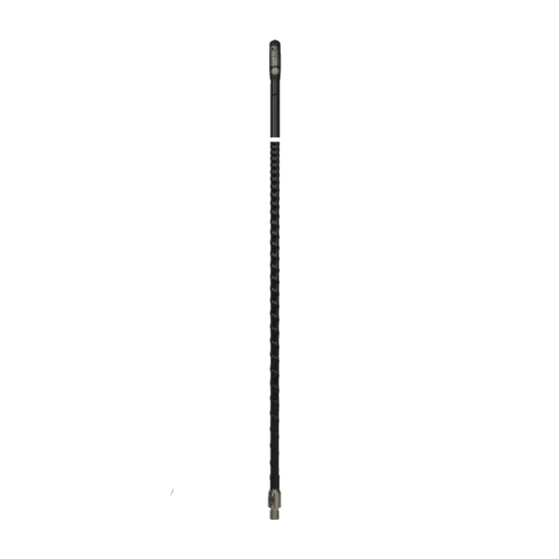 Sirio Flex Log 4 mobiele 27MC antenne met 3/8 draad, 126cm, afstelbare top