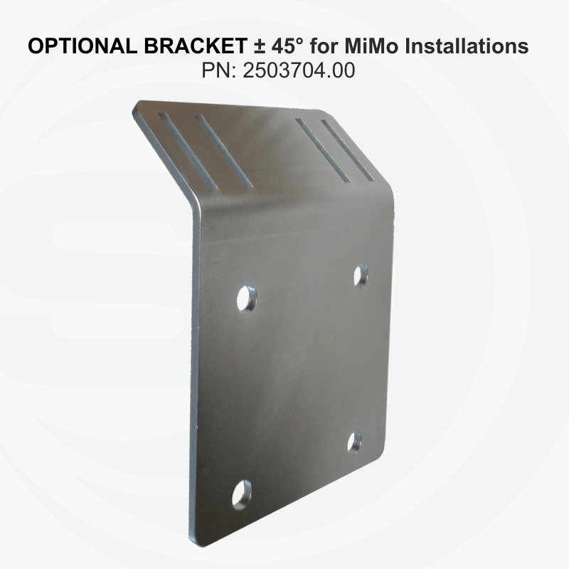 Sirio M-4 optionele antenne bevestigingsbeugel met vier gaten