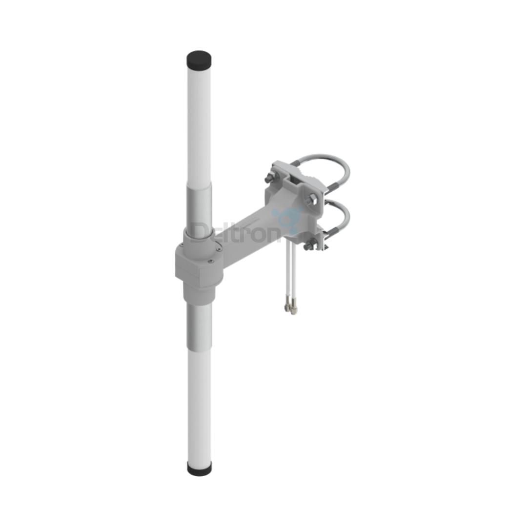 Sirio SO 5G MiMo 2-8 dBi antenne met de Sirio FT-7 bevestigingsbeugel en twee keer 5 meter RG58 met voorgemonteerde SMA-Male connectors
