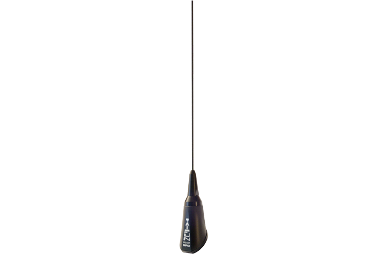 Sirio Taifun mobiele VHF antenne118 tot 480 MHz met een maximaal zendvermogen van 100 Watt