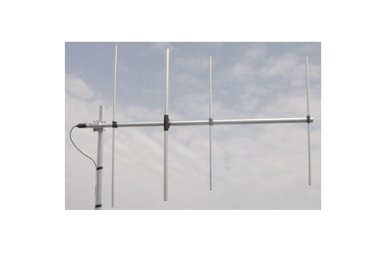 Sirio WY 140-4N UHF Yagi-antenne 4-element richtantenne voor 140-160 MHz, geschikt voor basisstations en breedbandtoepassingen, met N-Female connector.