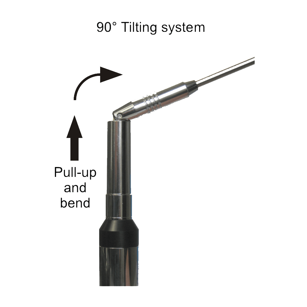 Sirio ZN-22C mobiele UHF/VHF antenne die 90 graden kantelbaar is