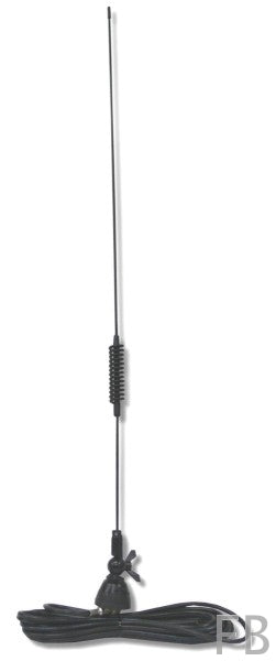 Sirio SU 370-490 MAG/FME mobiele UHF antenne in matzwart design