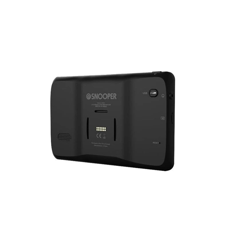 Snooper S6900 Truckmate Pro achterzijde met magnetische houder en sensor