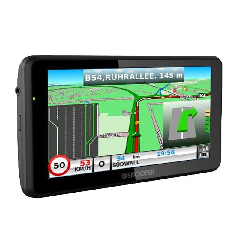 Snooper S6900 Truckmate Pro vrachtwagen navigatie systeem, beeldscherm met informatie
