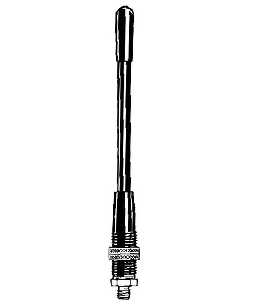 Solarcon A108 mobiele antenne 22cm met een 3/8 aansluiting voor op een magneetvoet of een 3/8 antennevoet