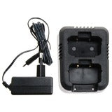 TTi TCG-1030 dubbele bureaulader, duolader voor TTi TX-130U portofoons. 