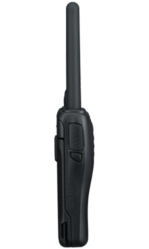 Kenwood TK-3501E linker zijkant van de portofoon