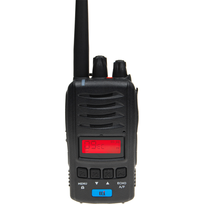 TTi TCB-H100E draagbare 27MC, walkie talkie met instelbare kleuren achtergrond verlichting