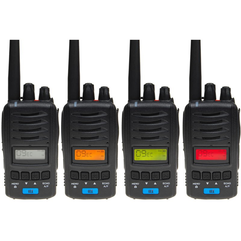 TTi TCB-H100E 27MC portofoon met meerdere instelbare kleuren in het display