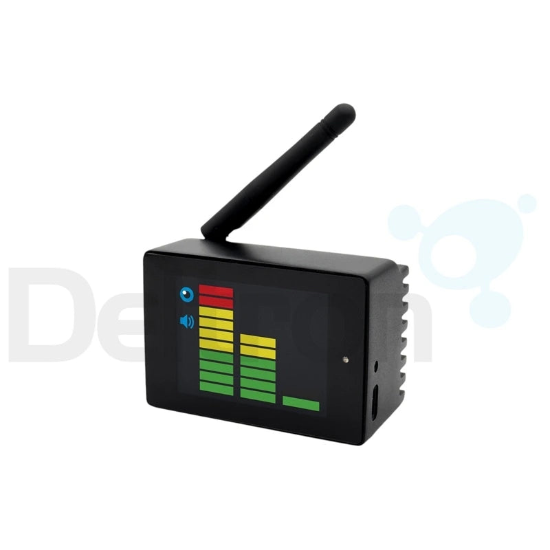 Waarschuwingskastje voor in je auto die waarschuwt met geluid en beeld voor naderende hulpdiensten die op het TETRA en C2000 netwerk zitten