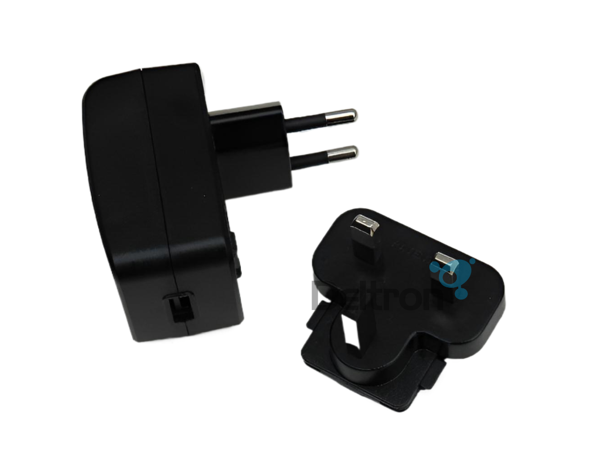 Originele Uniden SDS100E AC-adapter met Europese en Engelse stekker