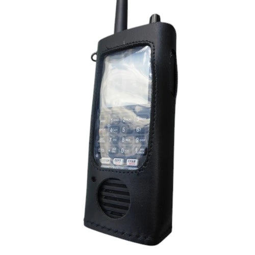 Lederen tasje voor Uniden UBCD3600XLT en BCD-436HP scanners
