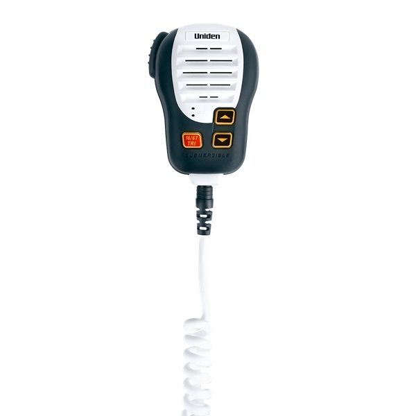 Handmicrofoon van de Uniden UM-725GBT marifoon