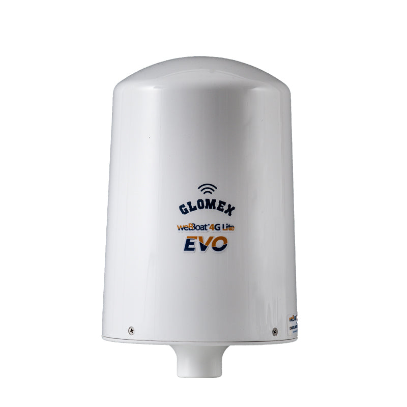 Glomex Webboat 4G Lite EVO internetantenne voor zeilboten, motorboten, jachten en stalen schepen.
