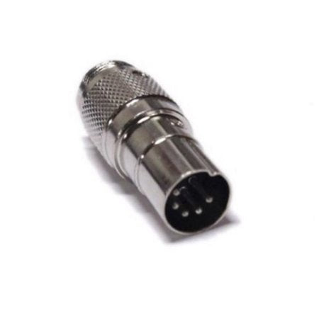 Microfoon adapter 4P-Male naar /DIN-5 Female, Workman C4P5DIN