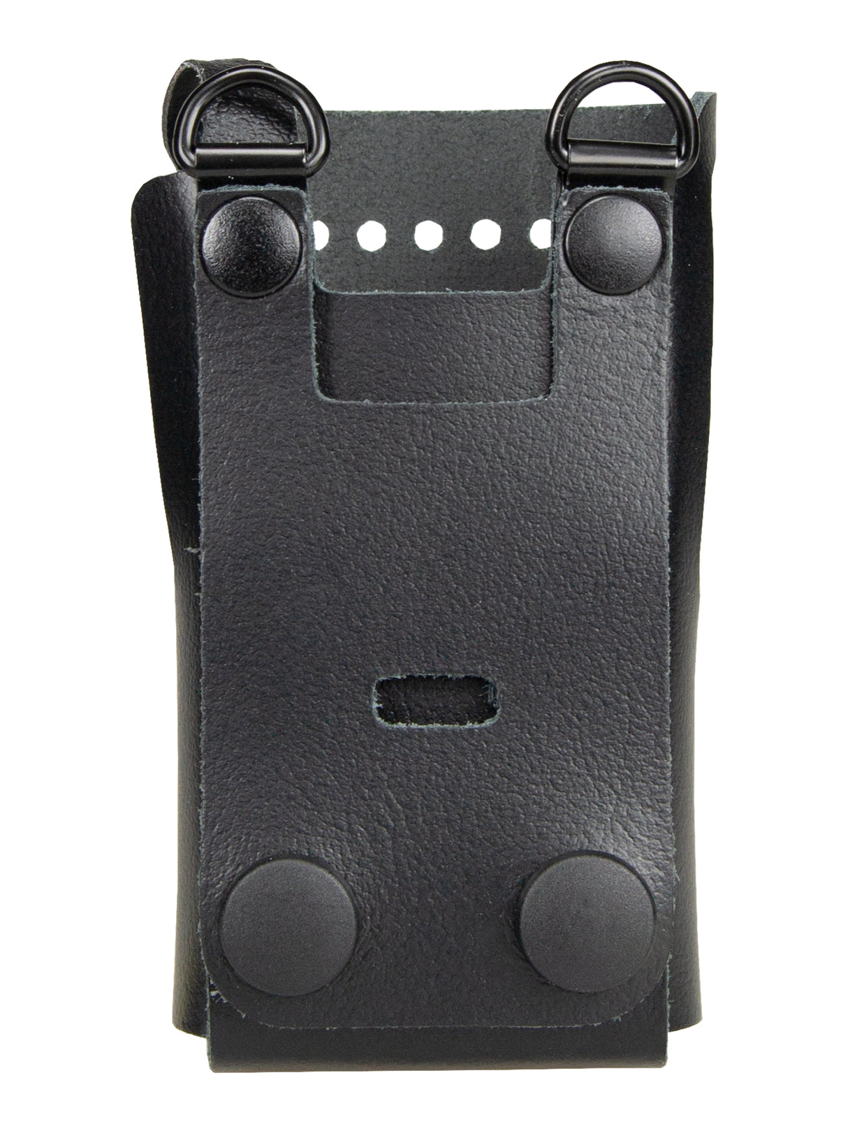lederen tasje voor een Wouxun KG-D26 portofoon
