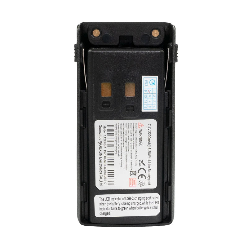Wouxun KG-UV9K accu