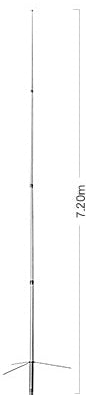 Diamond X700H 2M en 70CM basis antenne, lengte 720 cm, max. vermogen 200W SSB