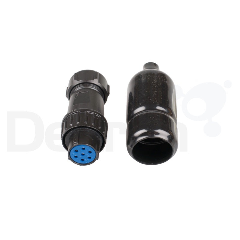Yaesu connectoren set voor rotor met 7-pins connector, 6-pins connector en afdekdop