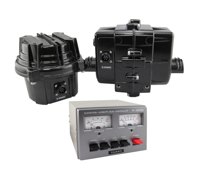 Yaesu G-5500DC Azimuth- en Elevatie rotor set met bedieningsunit