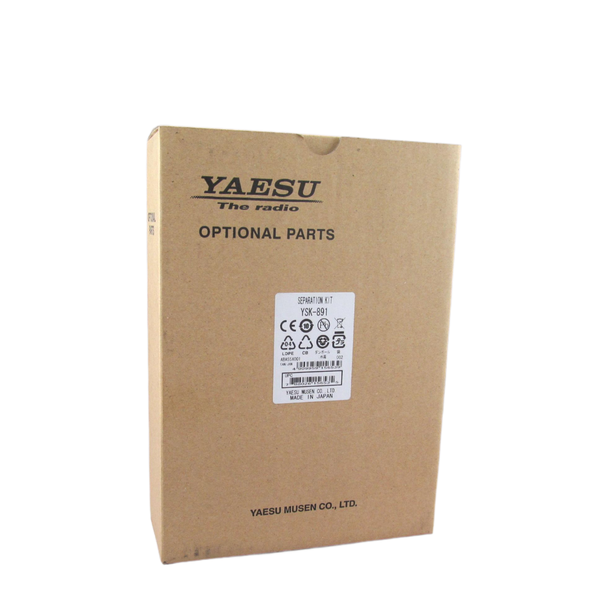 Yaesu YSK-891 front scheidingskit in de originele verpakkingt