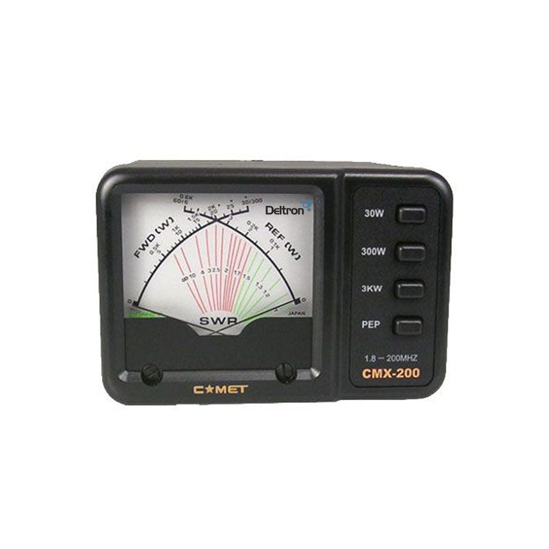 Comet CMX-200 SWR en Watt meter