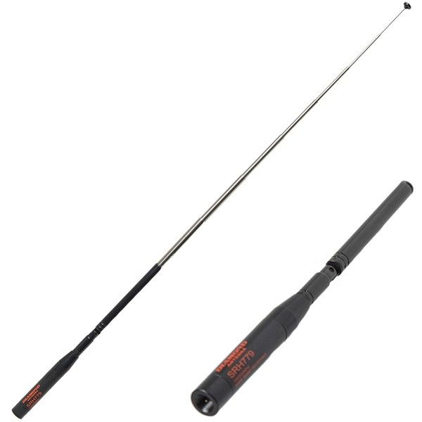 Diamond SRH-799 telescopische dualband antenne voor UHF/VHF