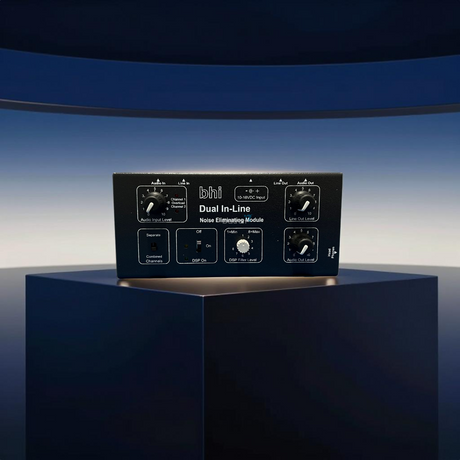 BHI noise cancelling in-line module