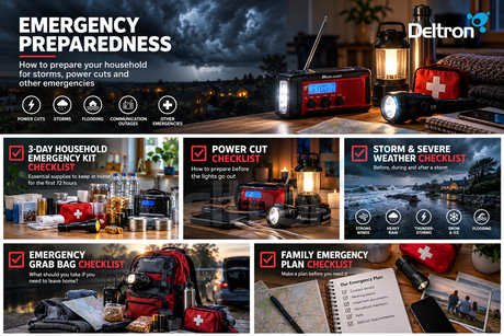 Informational blog en checklists for Emergency preparedness 