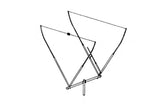 Maco V-Quad 10/11 meter beam basisantenne met een gain van 11 dB en 14 dB bij stacking