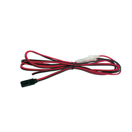 Rafansys 2-Pins voedingskabel voor 27MC transceivers