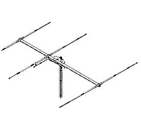 Sirio SY3 (27-3) Yagi 27MC CB basisantenne - 26.5 - 30 MHz | Deltron