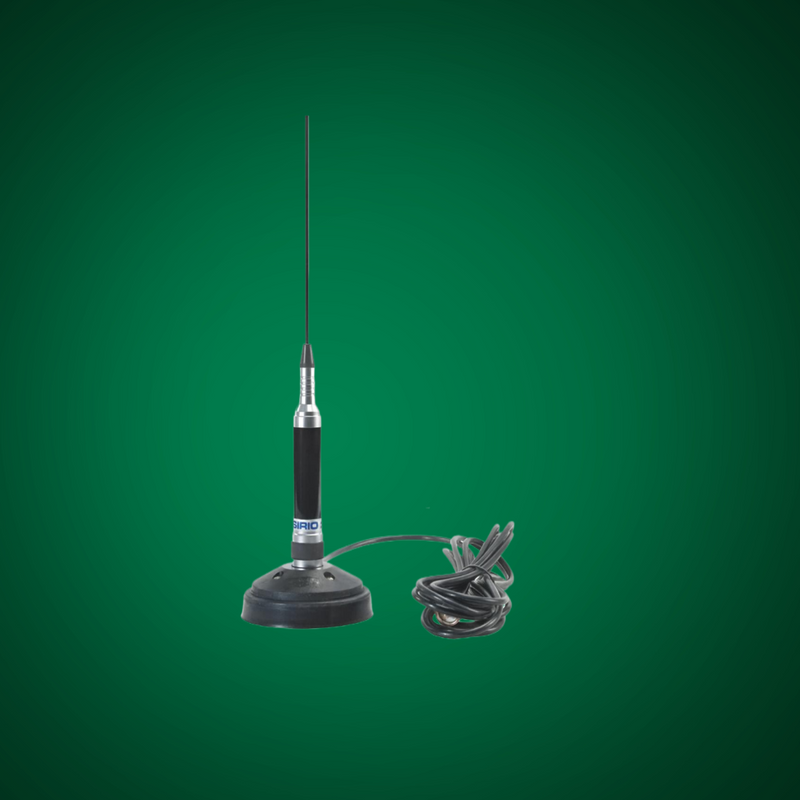 Mobiele 27MC antenne met coaxkabel en PL-259 connector